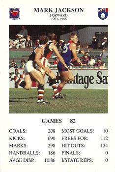 1994 The Great Footy Card Game #NNO Mark Jackson Front